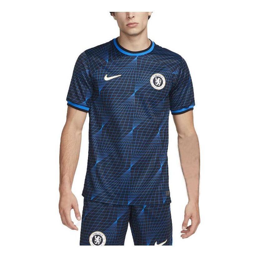 Nike Chelsea FC 23/24 Stadium Away Dri-FIT Soccer Jersey 'Blue' DX2683-428