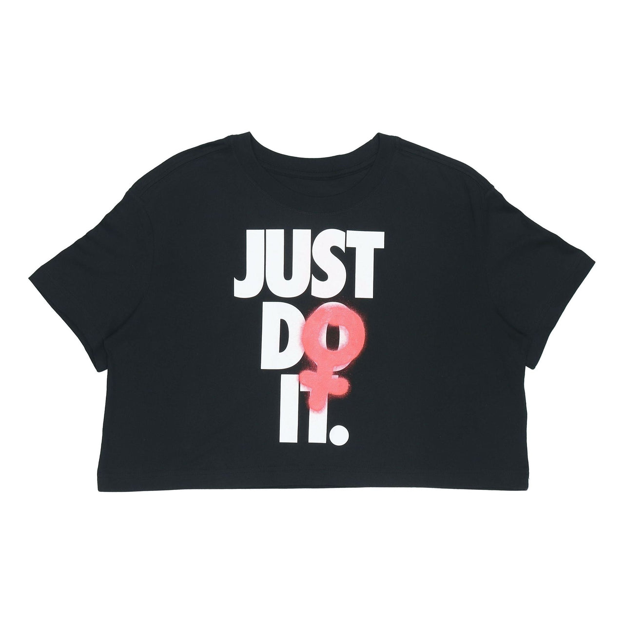 (WMNS) Nike Alphabet Printing Short Sleeve Black BV7171-010