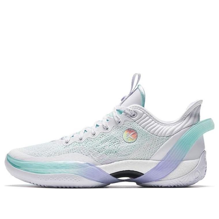 (WMNS) ANTA Three-Pointer Rain 1 'White Teal Green Purple' 922411102S-1
