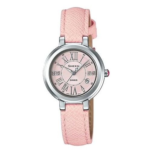 CASIO Female SHEEN Japan / South Korea Fashion Pink Analog SHE-4029L-4A