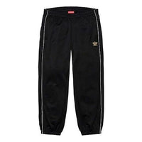 Supreme FW19 Week 1 Crown Track Pants 'Black' SUP-FW19-168