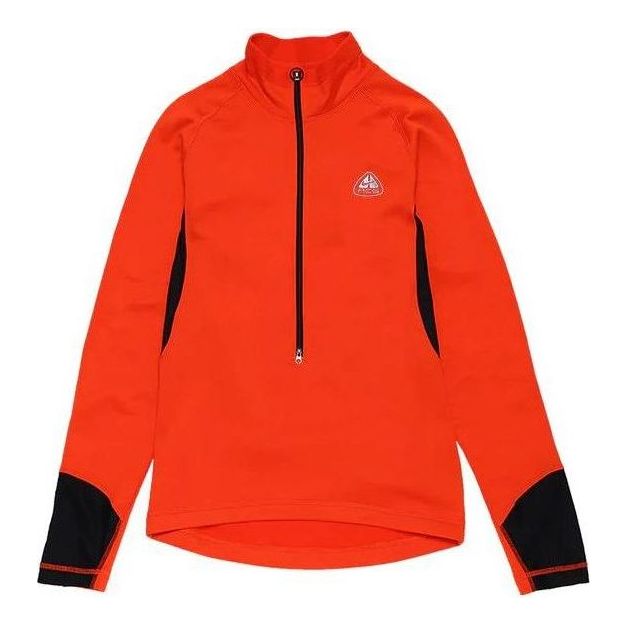 Nike ACG Oregon Polartec Zip Sweatshirt 'Picante Red Black' DV9221-633