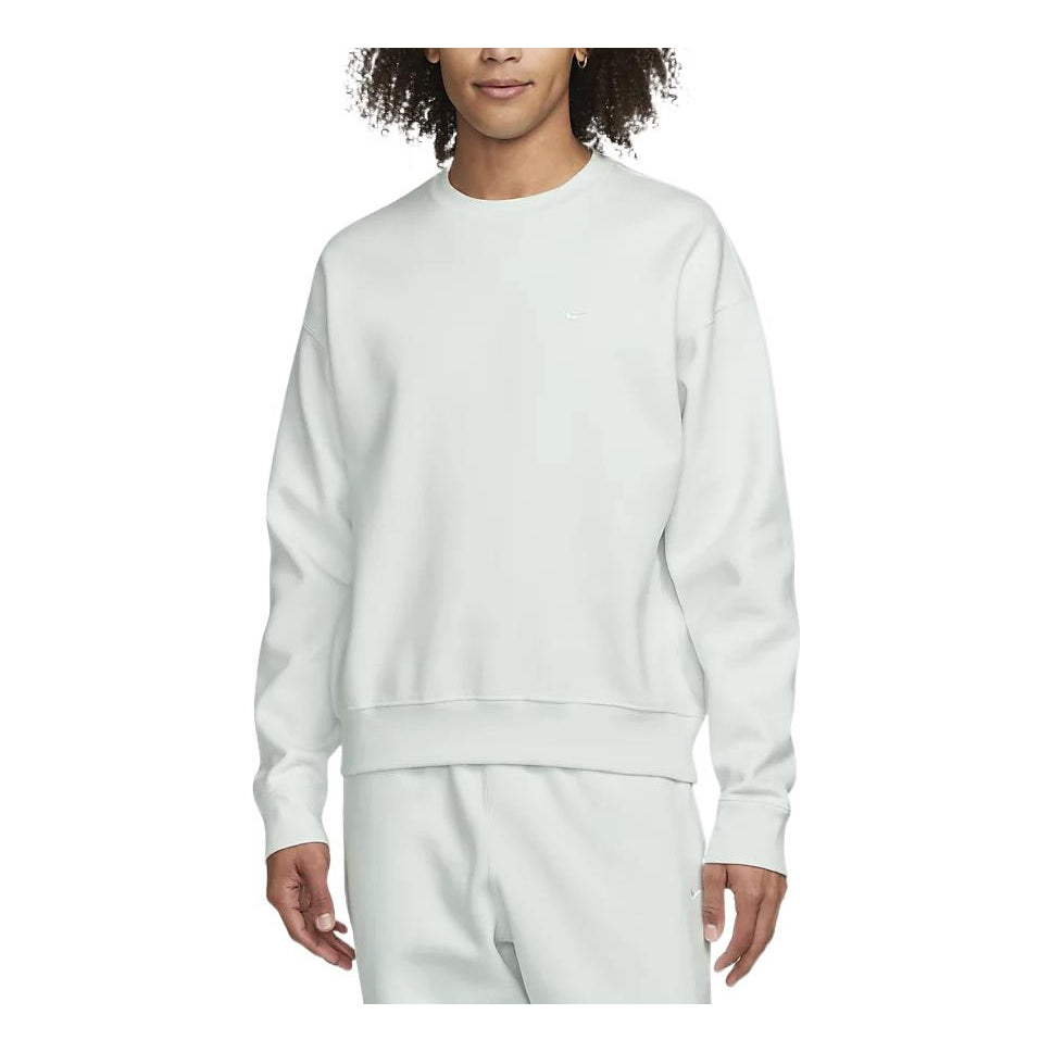 Nike Solo Swoosh Crew neck sweatshirt 'White' DA0318-121
