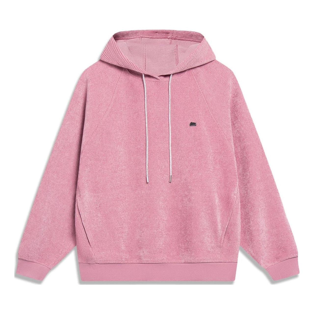 (WMNS) Li-Ning Basic Logo Hoodie 'Pink' AWDT030-2