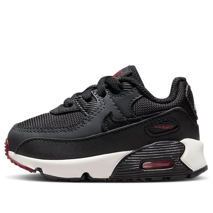 (TD) Nike Air Max 90 Leather 'Black Team Red' CD6868-022