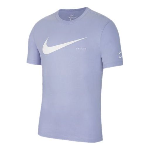 Nike Sportswear Swoosh Sports Short Sleeve Purple Light purple DJ2790-571