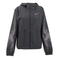(WMNS) Nike hooded Cardigan Training Jacket Black BV4724-010