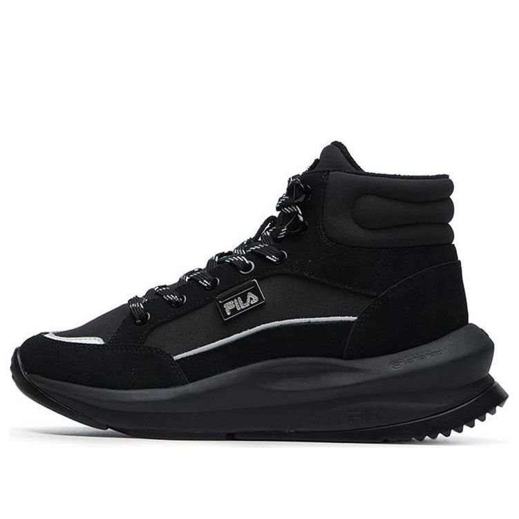 (WMNS) FILA Casual Boots 'Black' F12W144405FBK