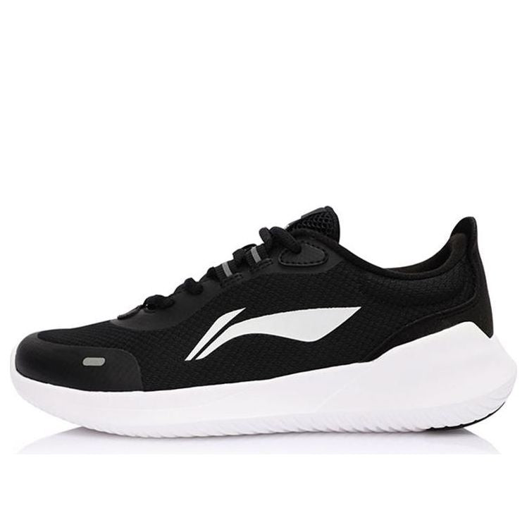(WMNS) Li-Ning Running Shoes 'Black White' AGLS134-1