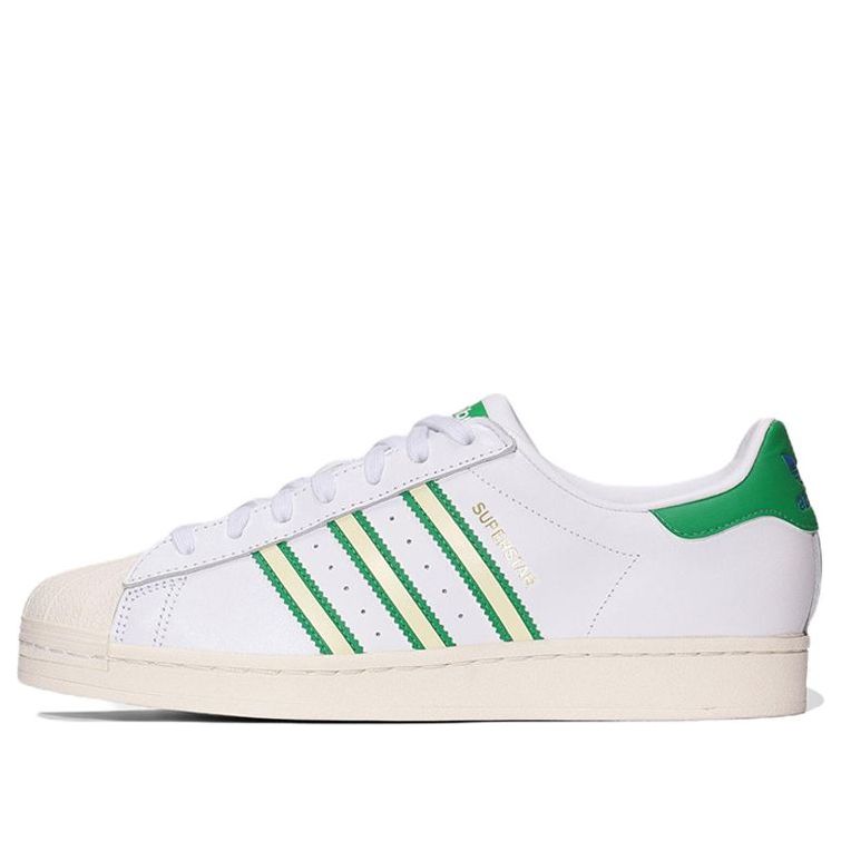 adidas Superstar 'Team Colors - White Green' GX9878