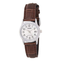 CASIO Quartz Waterproof White Analog LTP-V002L-7B2