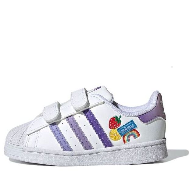 (TD) adidas originals Superstar 'White Light Purple' GY3318
