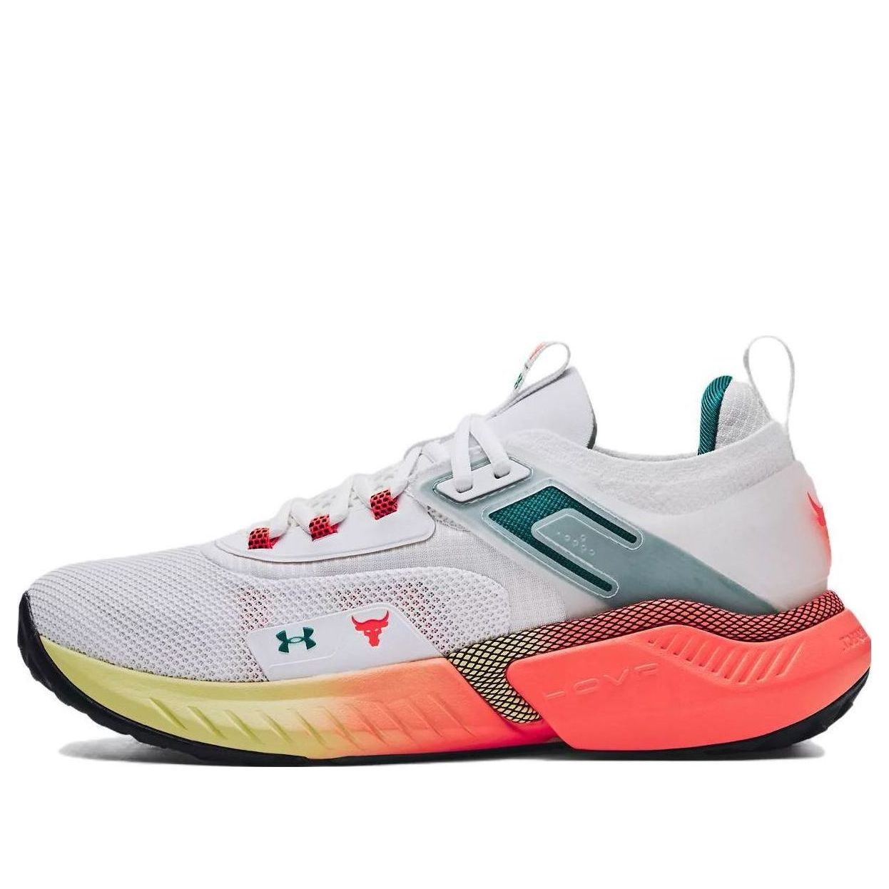 Under Armour Project Rock 5 'White After Burn' 3025435-104