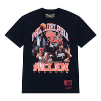 Mitchell & Ness x NBA Philadelphia 76ers Bling T-shirt 'Allen Iverson' SS23JYCHR-04-BLACK