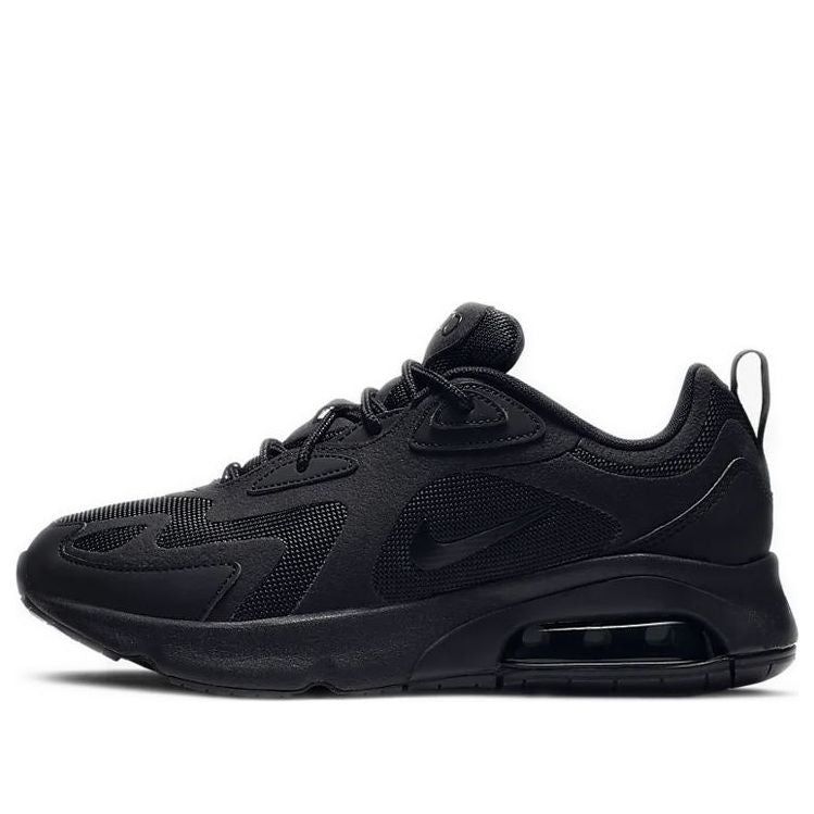 WMNS) Nike Air Max 200 'Triple Black' AT6175-003 • SneakerSouqq