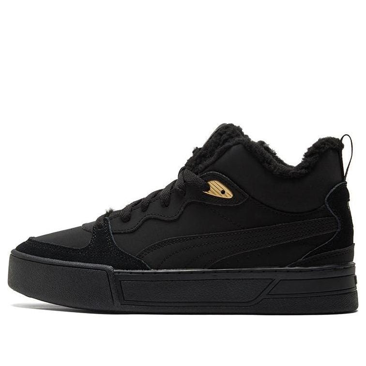 (WMNS) PUMA Skye Demi Retro Casual Skateboarding Shoes Black 381151-01