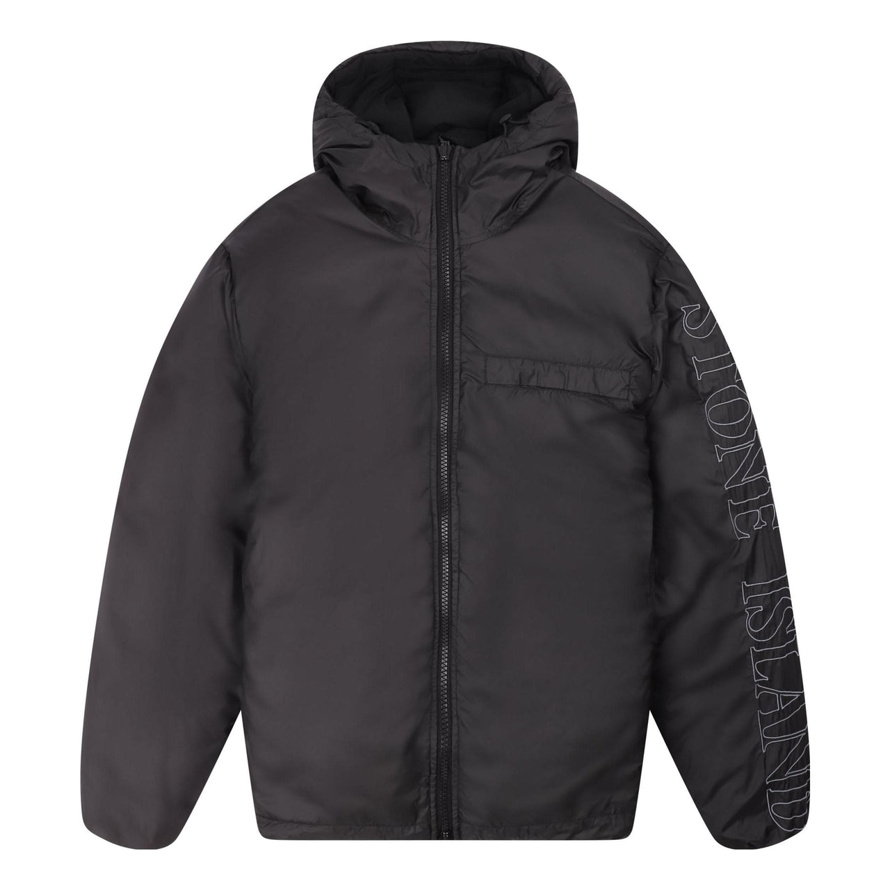 STONE ISLAND Naslan Down TC Garment Dyed Jacket 'Black' 791542719-V0029