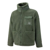 PUMA Patch Pocket Sherpa Jacket 'Green' 539570-64
