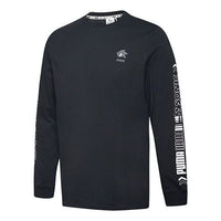 PUMA x SEGA Long Sleeve Tee 'Black White Grey' 598105-01