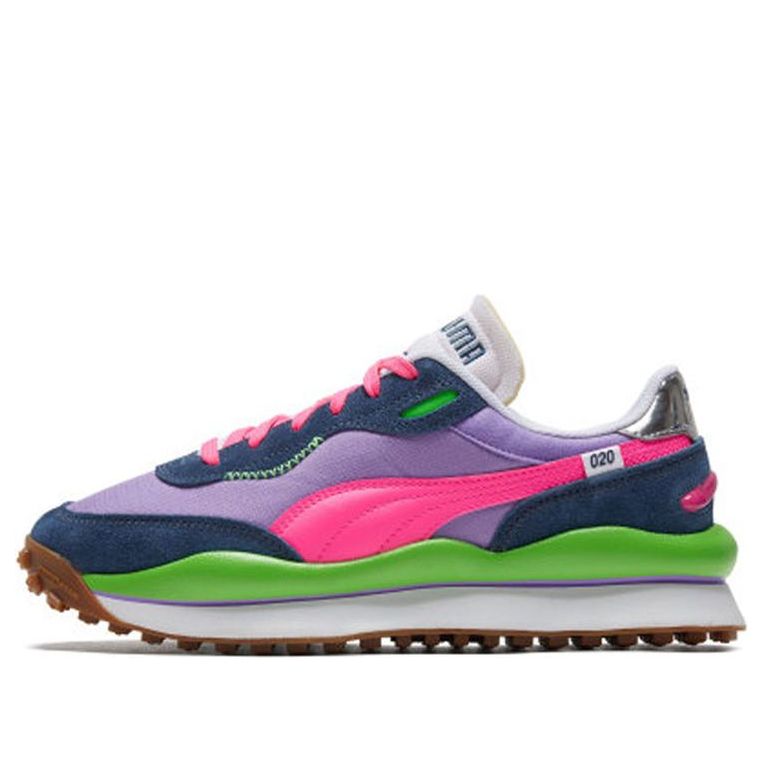 PUMA Style Rider Play On Denim 'Pink Purple' 371150-04