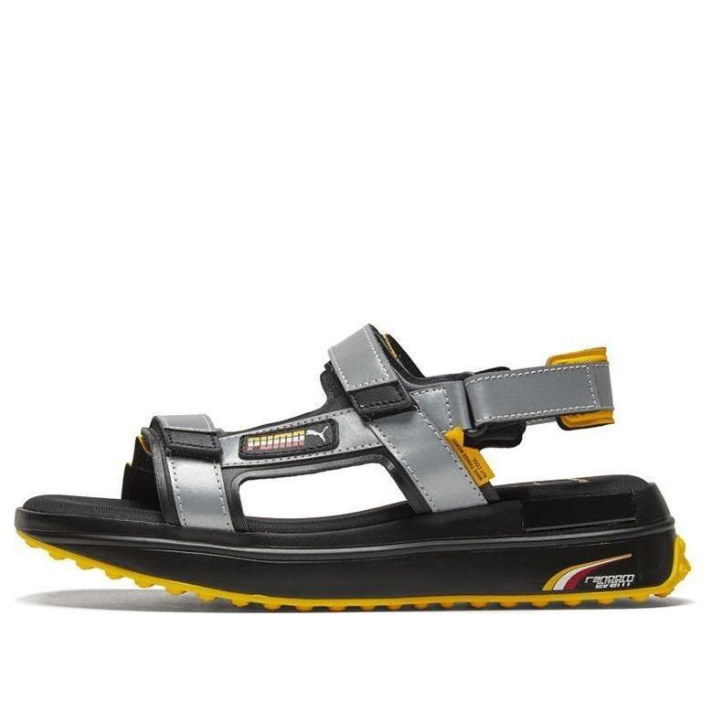 PUMA RIDER SANDAL RANDOMEVENT 'Black Silver' 373459-01