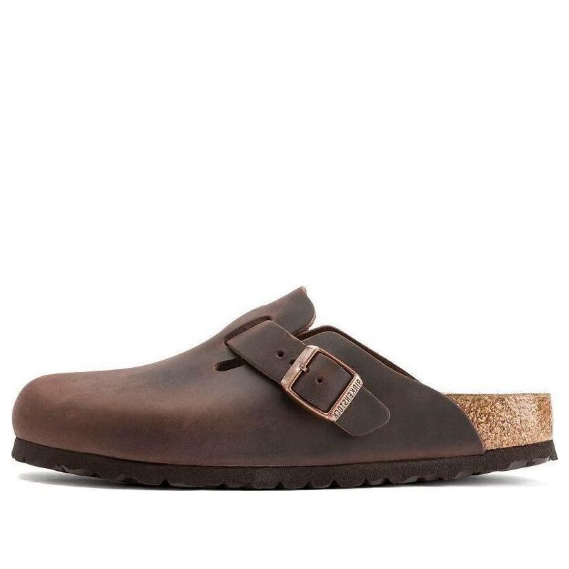 Birkenstock Boston Narrow 'Oiled Leather Habanna' 0860133
