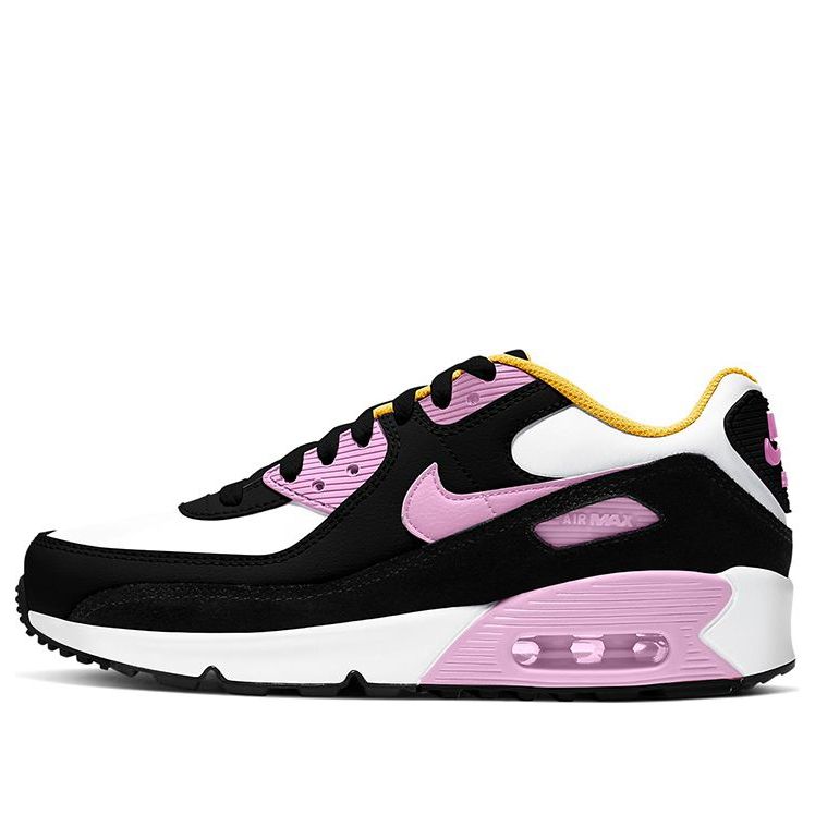 (GS) Nike Air Max 90 Leather 'Black Light Arctic Pink' CD6864-007
