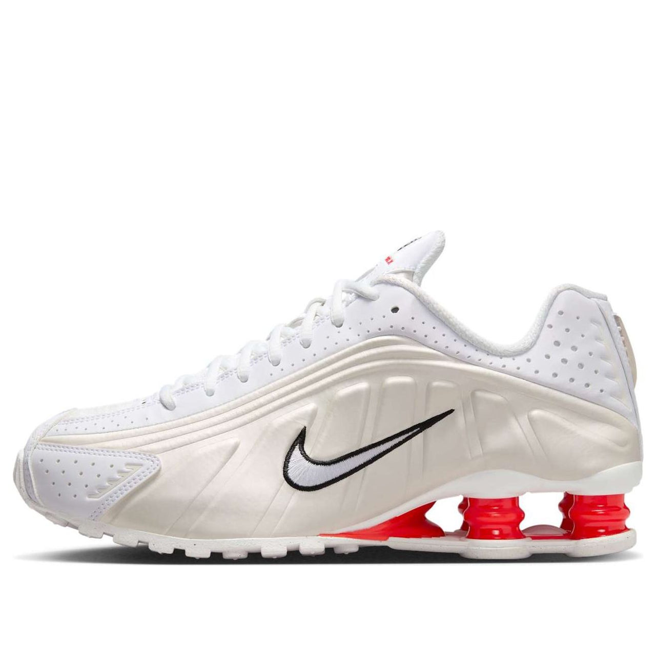 (WMNS) Nike Shox R4 'White Phantom Picante Red' AR3565-103