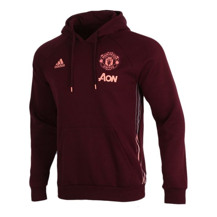 adidas Manchester United Soccer/Football Sports Pullover Red GK9432