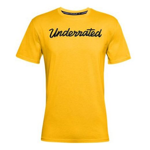 Men's Under Armour SC30 Embroidery Sports Yellow 1359932-790