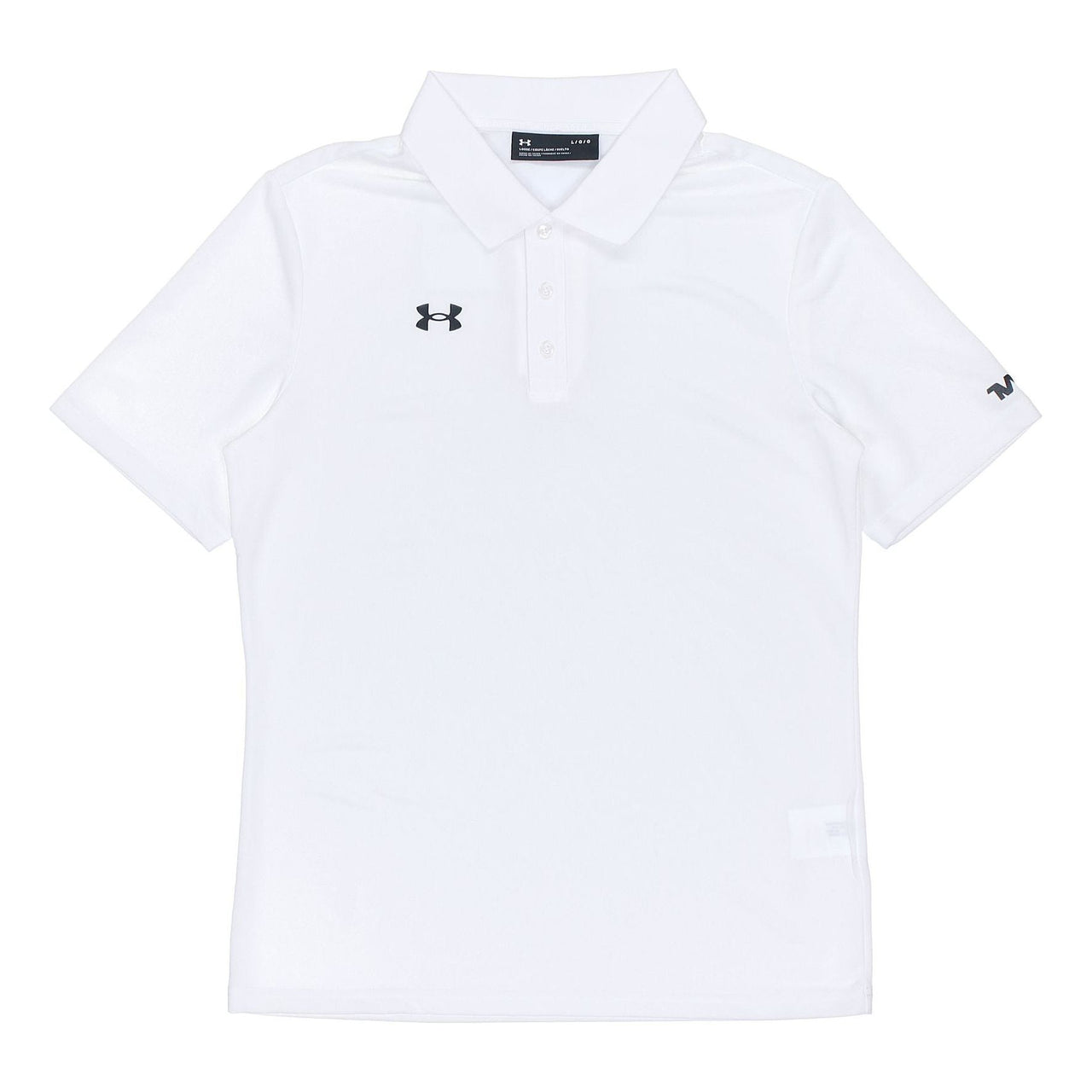 Under Armour Causual Sports Training Ventilate Polo Male 'White' 21500537-100
