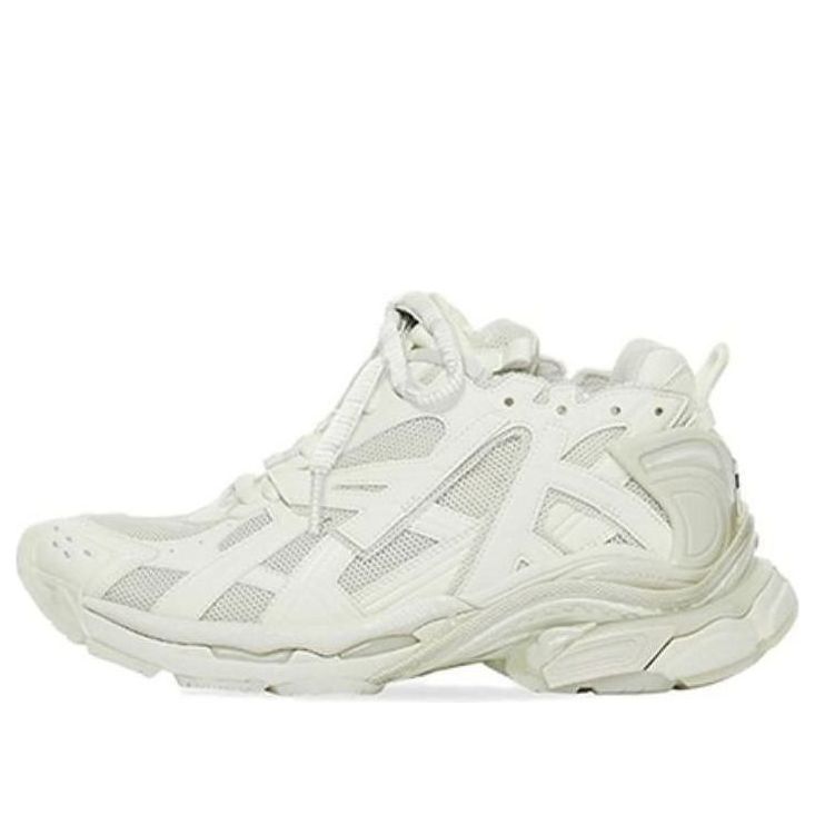 Balenciaga Runner Sneakers 'White Mesh and Nylon' 677403W3RBH9001