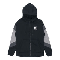 Nike Air Hood Fz Flc Logo Jacket Men s Black CD9223-010