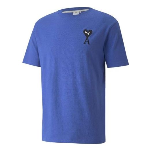 PUMA X AMI Graphic T-Shirt 'Blue' 534070-93