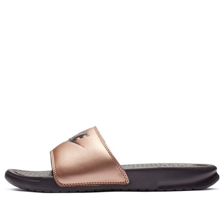 (WMNS) Nike Benassi JDI Slide 'Metallic Red Bronze' 343881-900