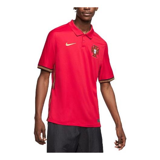 Nike Portugal National Team 20/21 Vapor Match Fan Edition Home Jersey 'Red' CD0704-687