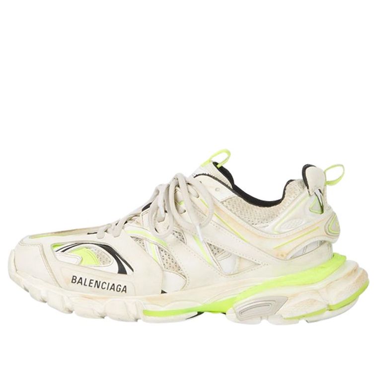 (WMNS) Balenciaga Track Sneaker 'White Fluo Yellow' 542436W1GC39070