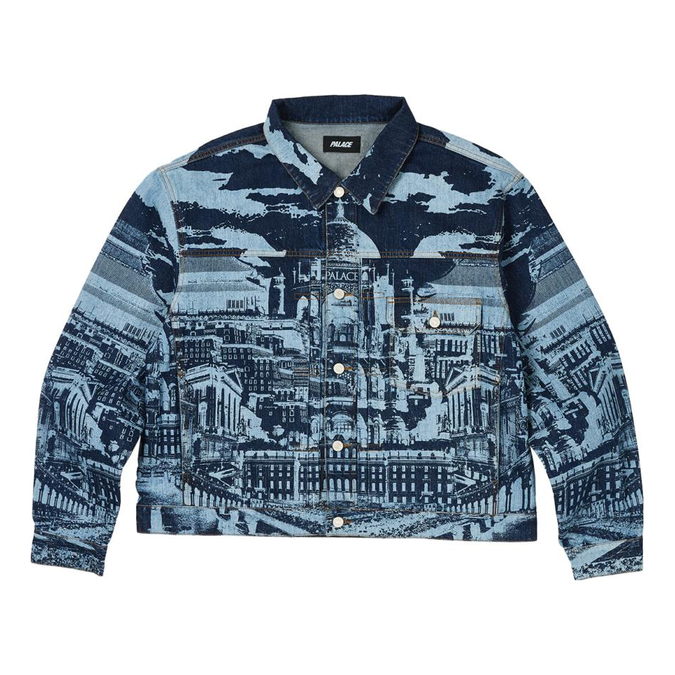 Palace Denim Jacket 'Mega Palace' P25JK048