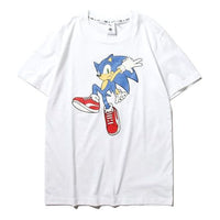PUMA x SONIC Graphic Printed Short Sleeve TEE White 598107-02