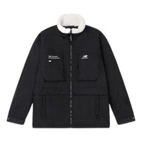 New Balance Logo Warm Jacket 'Black White' 5QC44293-BK