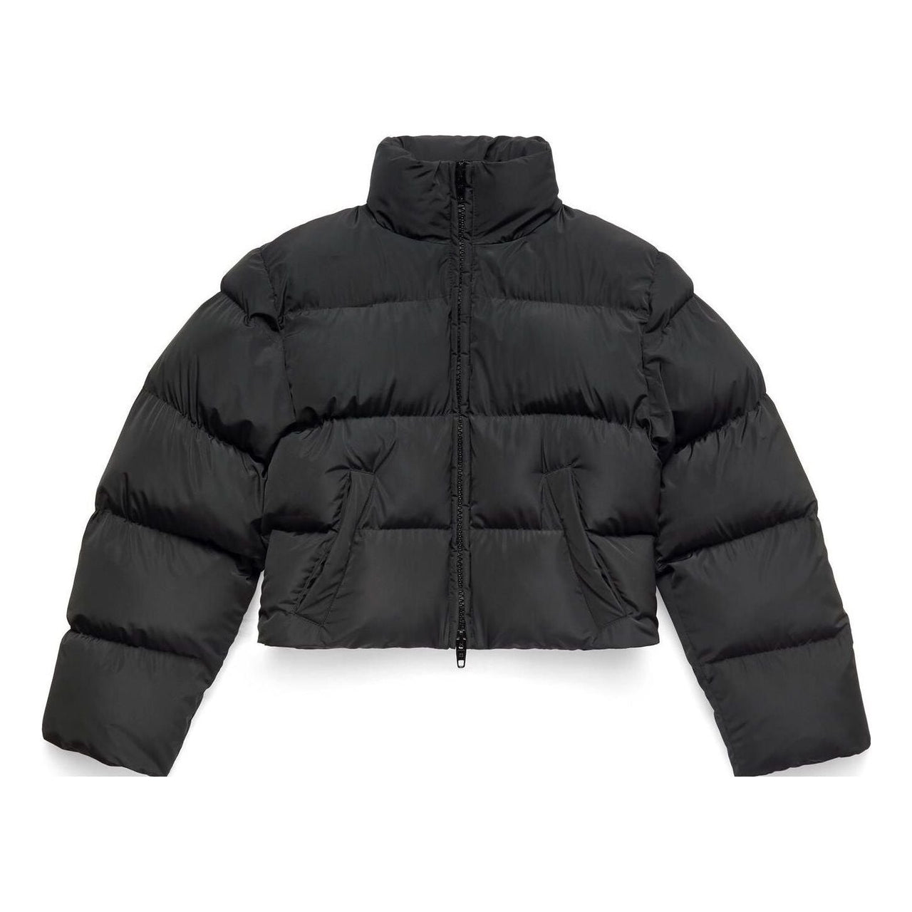Balenciaga Shrunk Puffer Jacket 'Black' 751101TYD361000