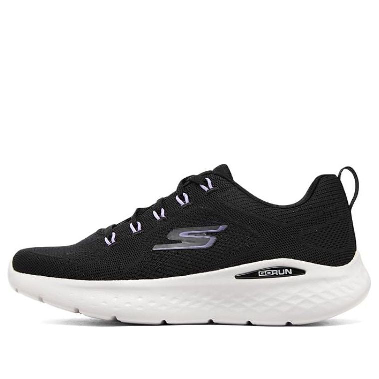 (WMNS) Skechers Go Run Lite 'Black' 129429-BKLV