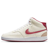 Nike Court Vision Mid-Top Sneakers White/Red DQ4977-161