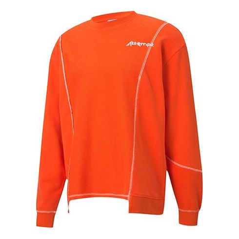 PUMA x ATTEMPT Crossover Round Neck Casual Cherry Red 598272-45
