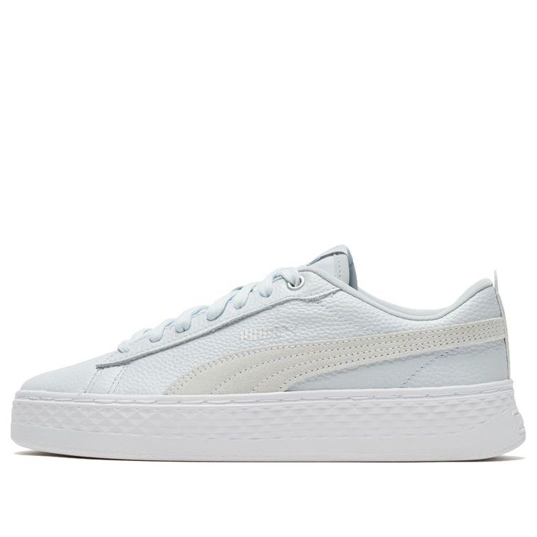 (WMNS) PUMA Smash Platform L Light Blue 366487-19