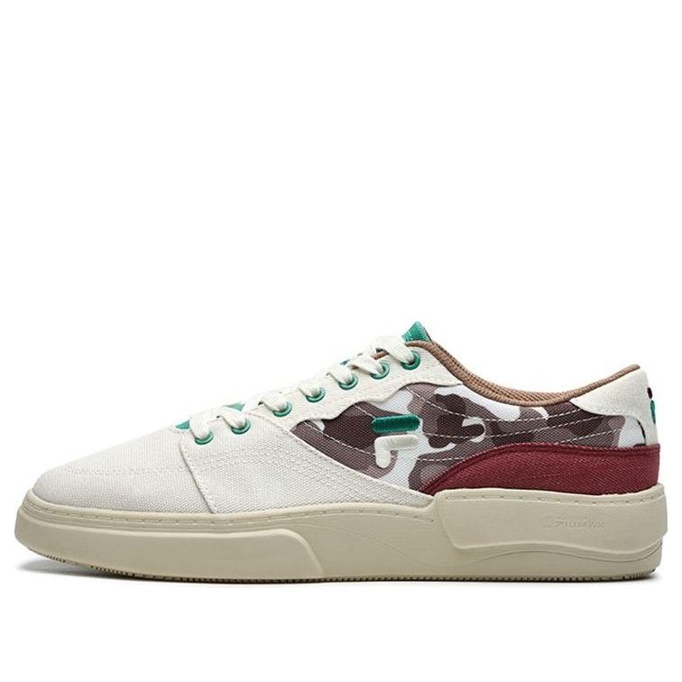 FILA FUSION Lifestyle Skate Shoes 'White Brown' T12M228211FGB