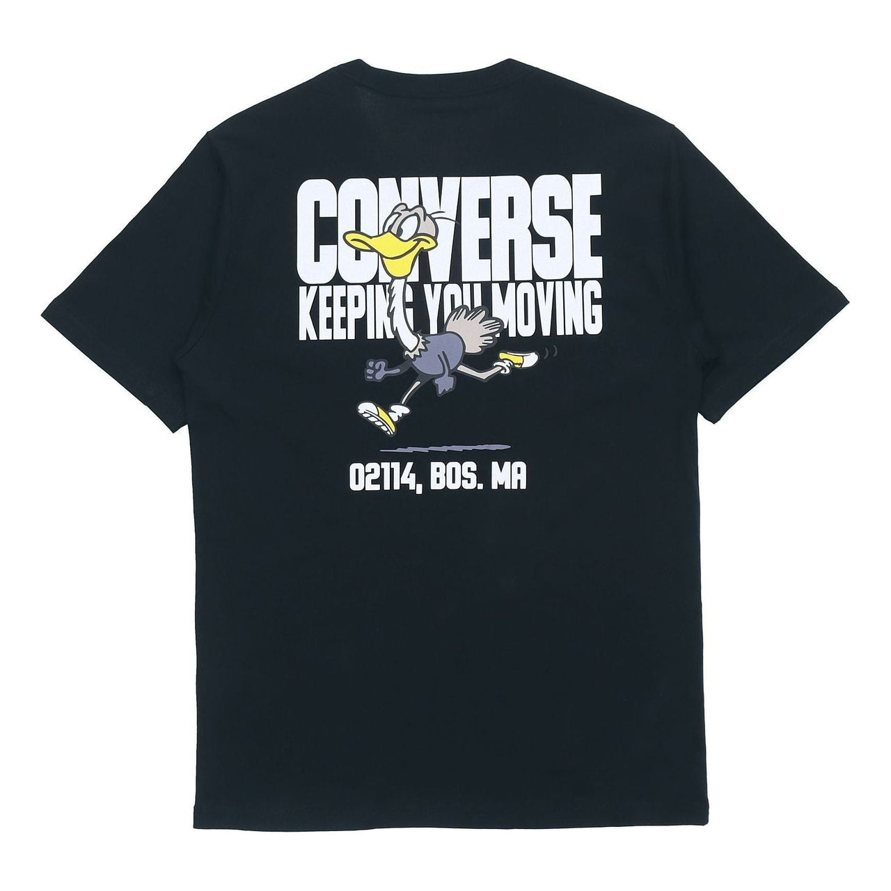 Converse Keep Moving Short Sleeve T-Shirt 'Black' 10021124-A01