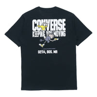 Converse Keep Moving Short Sleeve T-Shirt 'Black' 10021124-A01