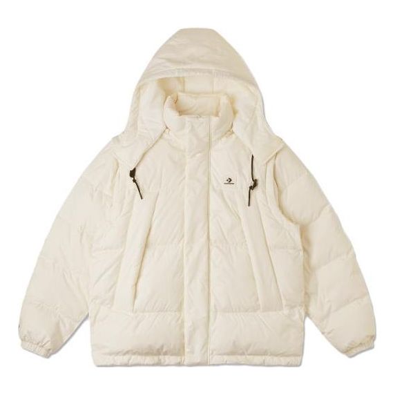 Converse Premium Short Down Jacket 'Egret' 10025253-A01