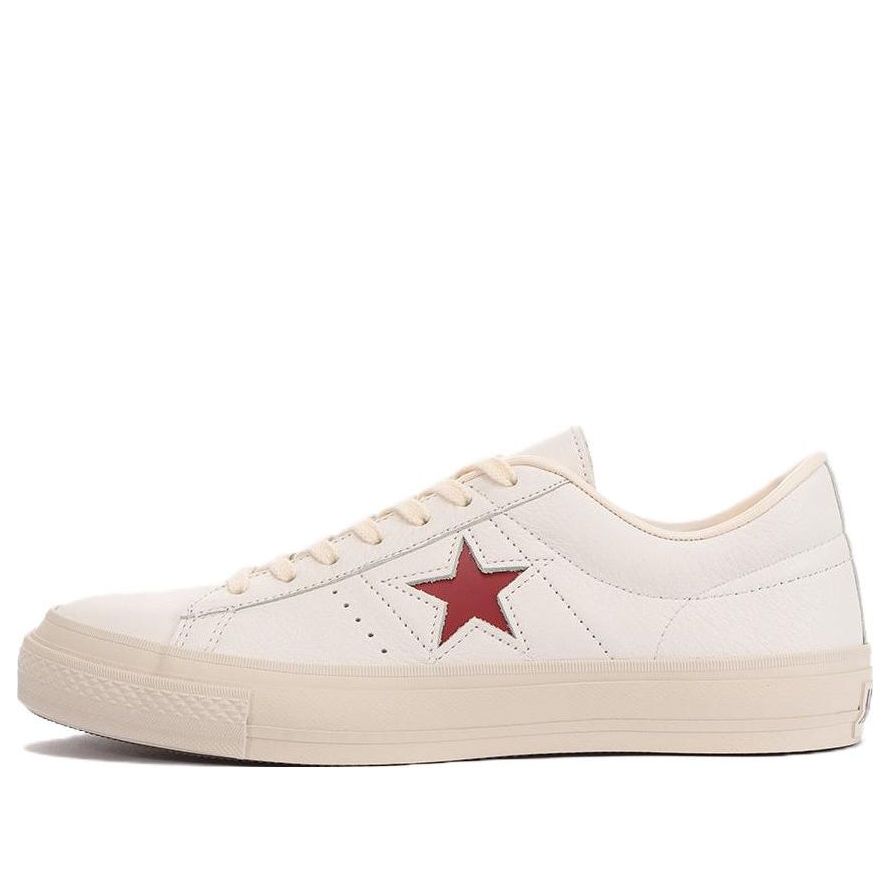 Converse one star J EB LEATHER 'White Crimson Red' 35200470